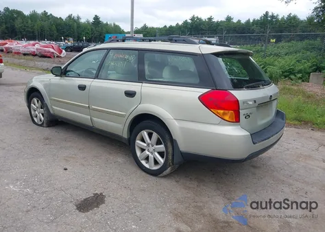 2007 Subaru Outback 2.5I/2.5I Basic/2.5I L.l. Bean Edition из США, поврежденный, VIN 4S4BP61C777343837